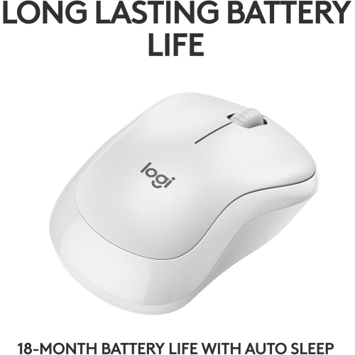 Remis à neuf Souris Bluetooth sans fil compacte M240 Silent de Logitech Batterie de 18 mois à suivi fluide pour Windows, Mac, Chrome, compatible avec