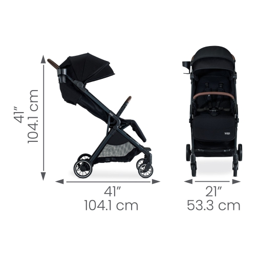 Britax Juniper Compact Stroller - Raven Black