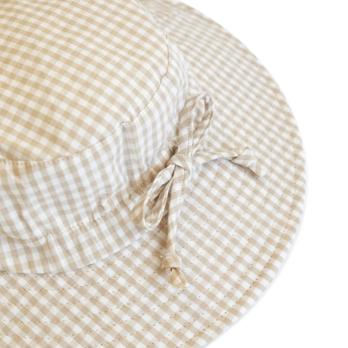 Chapeau de soleil pour bébé Petit Coulou - Vichy