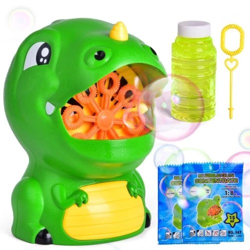 Fun Little Toys Bubble Machine Automatic Bubble Blower with Bubble Solutions, Makes 1000+ Bubbles per Minute