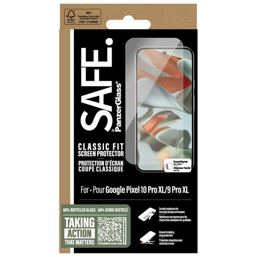 PanzerGlass Ultra-Wide Fit Glass Screen Protector for Pixel 10 Pro XL/9 Pro XL