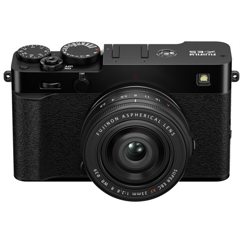 Fujifilm X-E5 Mirrorless Camera with XF 23mm f/2.8 R WR Lens Kit - Black