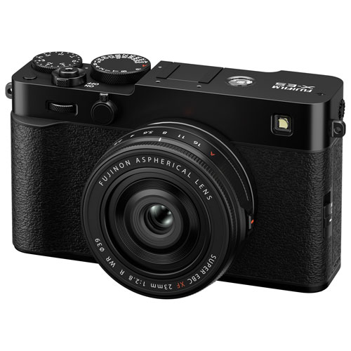 Fujifilm X-E5 Mirrorless Camera with XF 23mm f/2.8 R WR Lens Kit - Black