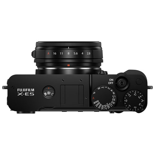 Fujifilm X-E5 Mirrorless Camera with XF 23mm f/2.8 R WR Lens Kit - Black