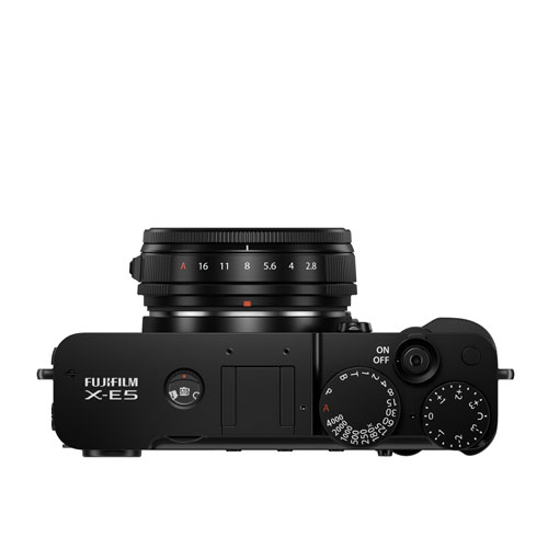 Fujifilm X-E5 Mirrorless Camera with XF 23mm f/2.8 R WR Lens Kit - Black