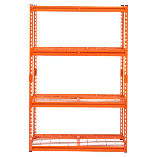 VEVOR 20"D x 40"W x 60"H Storage Shelves, 2400 lbs, 4 Tier Heavy Duty Garage Shelving, Adjustable Metal Shelves for Industrial Shelving Unit Utility