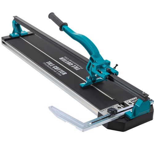 VEVOR 31 Inch Tile Cutter,Manual Tile Cutter Single Rail with Precise Laser Positioning, Alloy Cutter Wheel with Ergonomic Handle, Accurate Rulers,