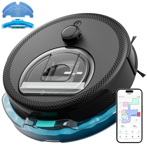LEFANT  M330 Pro Robot Vacuum And Mop, Dtof Navigation, Multi-Floor Mapping, 190° Psd Obstacle Avoidance