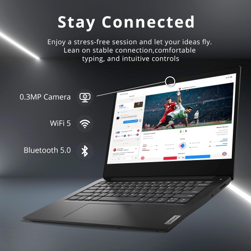 Open Box - Lenovo Ideapad 3 14" HD Laptop, Intel Pentium Gold 6405U Processor, 1TB PCIe SSD, 20GB RAM, Intel UHD Graphics, Speakers, Webcam, WiFi,