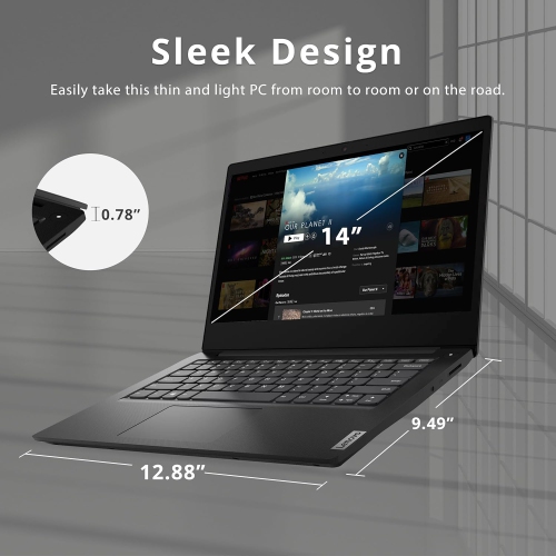 Open Box - Lenovo Ideapad 3 14" HD Laptop, Intel Pentium Gold 6405U Processor, 1TB PCIe SSD, 20GB RAM, Intel UHD Graphics, Speakers, Webcam, WiFi,