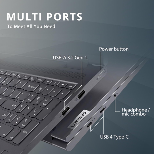Open Box - Lenovo Yoga 7i 2-in-1 15.6" FHD Touchscreen Laptop, Intel i5-1135G7, 2TB SSD, 8GB RAM, Intel Iris Xe Graphics, Backlit Keyboard, Finger
