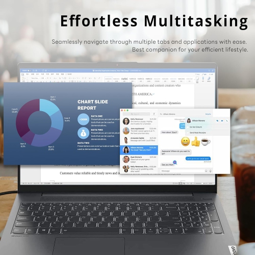 Open Box - Lenovo IdeaPad 5i 15.6" FHD IPS Touchscreen Laptop, Intel i5-1135G7, 2TB PCIe SSD, 8GB RAM, Intel Iris Xe Graphics, Backlit Keyboard,