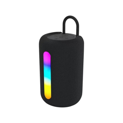 Nouveau haut-parleur Bluetooth multifonction, haut-parleur d'extrêmes graves Bluetooth sans fil, mini haut-parleur portatif en tissu maillé