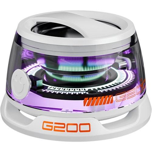 Haut-parleur Bluetooth magnétique multifonction G200, mini haut-parleur sans fil 5&nbsp;W avec Bluetooth 5,3, éclairage RVB, longue durée, support de