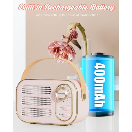 Mini Bluetooth speaker, retro, long battery life, home retro, portable mini, card-inserted speaker, high-value, car subwoofer