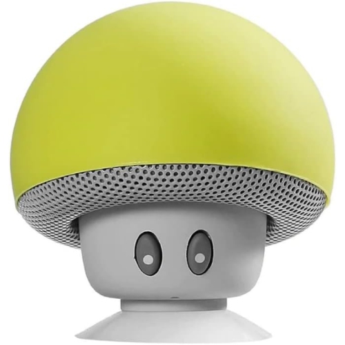 Étui en silicone souple pour haut-parleur sans fil Bluetooth de Mignon Mushroom Speaker