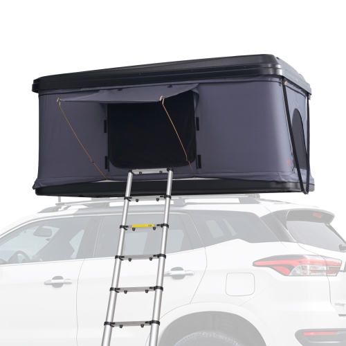 VEVOR Rooftop Tent Hard Shell, Naturnest Rooftop Tent Hardshell for 2-3 Person, Hard Shell Roof Top Tent with Telescopic Ladder Thick Mattress,
