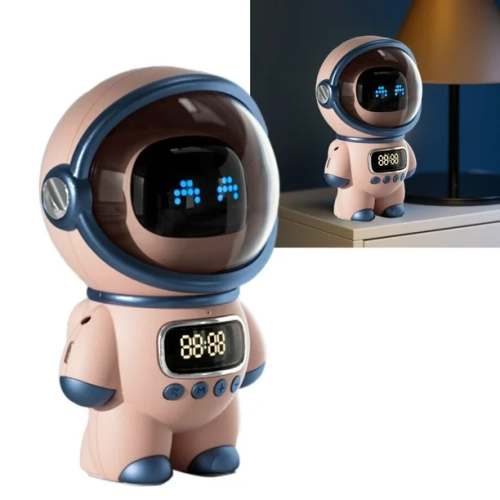Music speaker astronaut WIFI speaker ABS AI smart chip speaker alarm clock setting multi-purpose