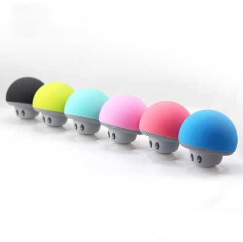 Wireless Speaker Bluetooth Mini Suction Cup Speaker Portable Waterproof Mushroom Head Wireless Bluetooth Pairing Play Music