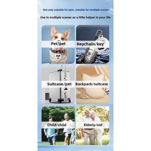 Remote global locator, mobile phone GPS anti-lost tracker, intelligent anti-lost locator, compatible with IOS + Android dual system GPS intelligent