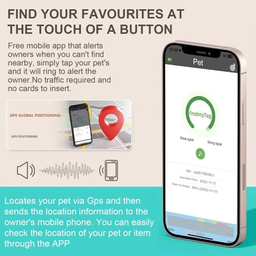 Remote global locator, mobile phone GPS anti-lost tracker, intelligent anti-lost locator, compatible with IOS + Android dual system GPS intelligent