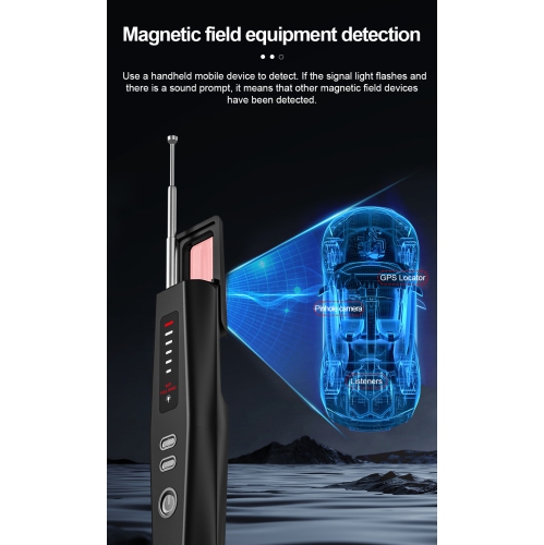 Détecteur de caméra T011, détecteur anti-peeping, détecteur GPS anti-positionnement, détecteur anti-surveillance, détection magnétique, Détecteur