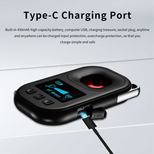 T03 avec détecteur d'écran de voyage anti-peeping détecteur de conférence anti-positionnement détecteur magnétique anti-surveillance détecteur GPS