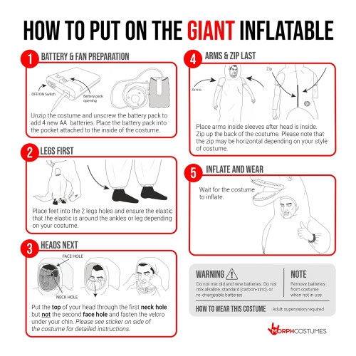 Morph Giant Inflatable Alien Costume Kids Inflatable Costumes For Kids Blow Up Halloween Costumes For Kids Boys Girls