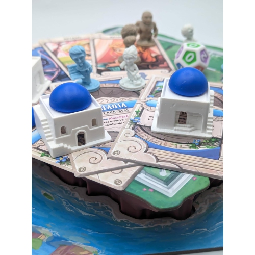 Santorini: Second Edition - an Elegant, Accessible Strategy Game Based in Greek Mythology | Ages 8+ | Plays in 20 Minu..