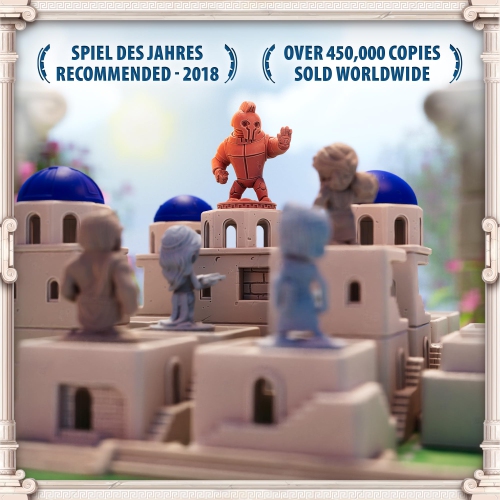 Santorini: Second Edition - an Elegant, Accessible Strategy Game Based in Greek Mythology | Ages 8+ | Plays in 20 Minu..