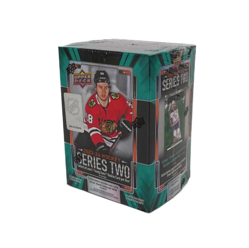 2023/24 Upper Deck Series 2 Hockey Blaster Box 4 Packs per Box, 12 Cards per Pack