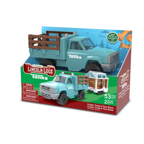 Lincoln Logs Crusin' Tonka Tiny Home
