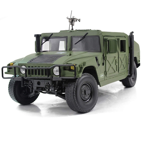 Fisca 1/18 Scale Model Car Metal Diecast Military Armored Vehicle Battlefield Truck