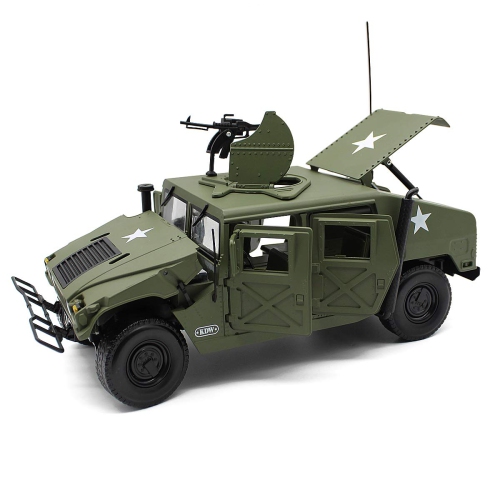 Fisca 1/18 Scale Model Car Metal Diecast Military Armored Vehicle Battlefield Truck