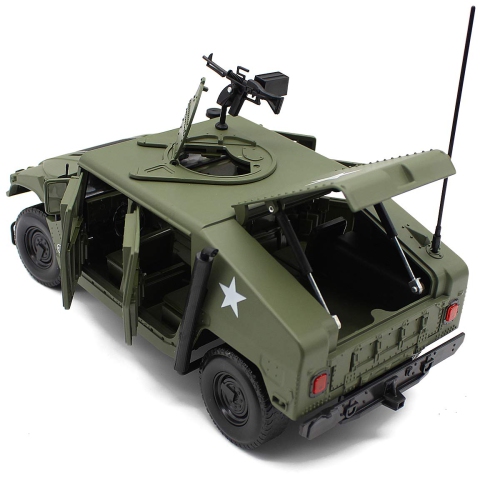 Fisca 1/18 Scale Model Car Metal Diecast Military Armored Vehicle Battlefield Truck