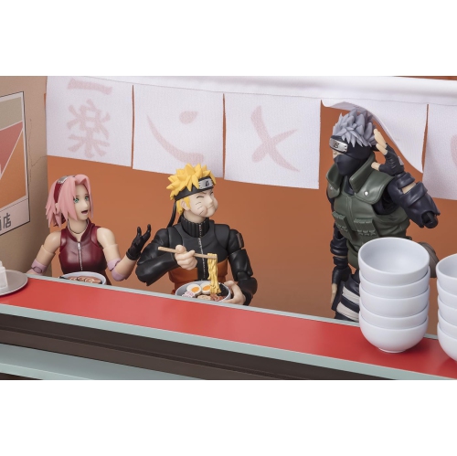 TAMASHII NATIONS - Naruto - Ichiraku Ramen Set, Bandai Spirits S.H.Figuarts Action Figure