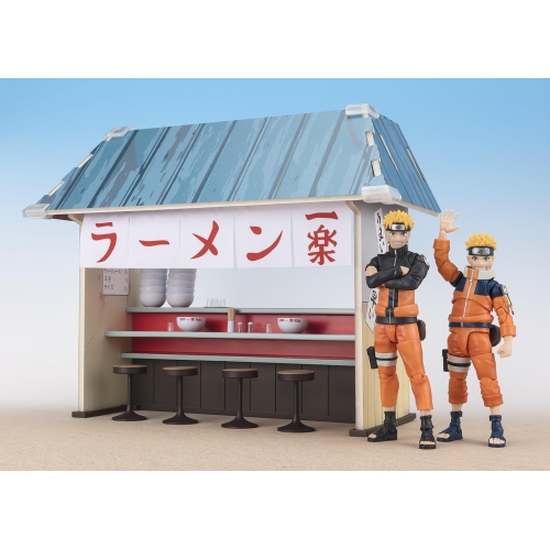 TAMASHII NATIONS - Naruto - Ichiraku Ramen Set, Bandai Spirits S.H.Figuarts Action Figure