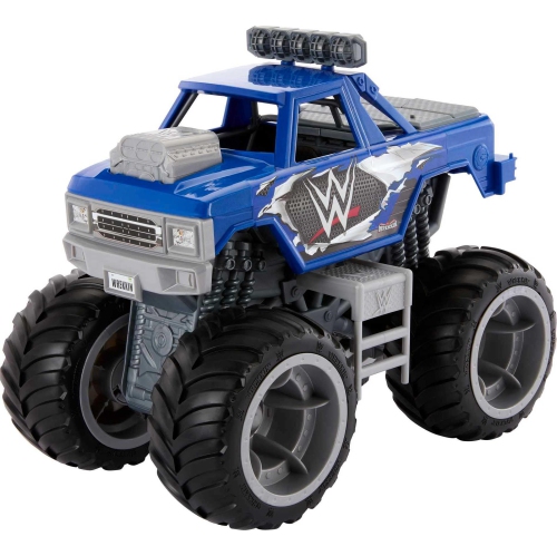 MATTEL  Wwe Action Figure Vehicle Wwe Wrekkin Slam Crusher Monster Truck With 8 Breakaway Parts Love it