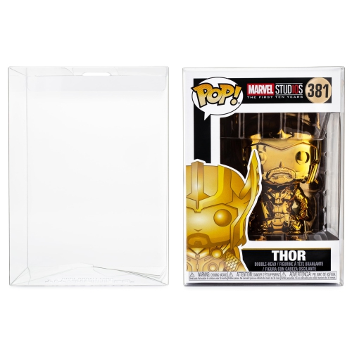 TitanShield 0.5mm Pop Protectors Sleeve Case Compatible with Funko - 4" Inch Pop! Vinyl Figures
