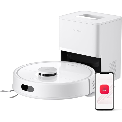 Roborock Q7 L5+ Robot Vacuum Cleaner with Auto-Empty Dock - White