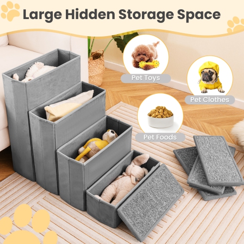 Gymax 49'' Flower Pink Cat Tree w/Flower-shaped Soft Perch Sisal Scratching Posts