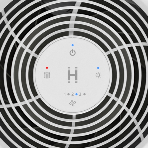 Homedics 3 in 1 HEPA Tabletop Air Purifier for Bedrooms & Offices