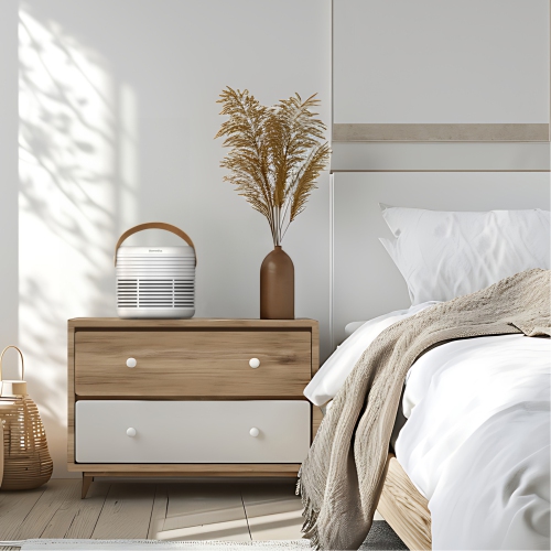 Homedics 3 in 1 HEPA Tabletop Air Purifier for Bedrooms & Offices