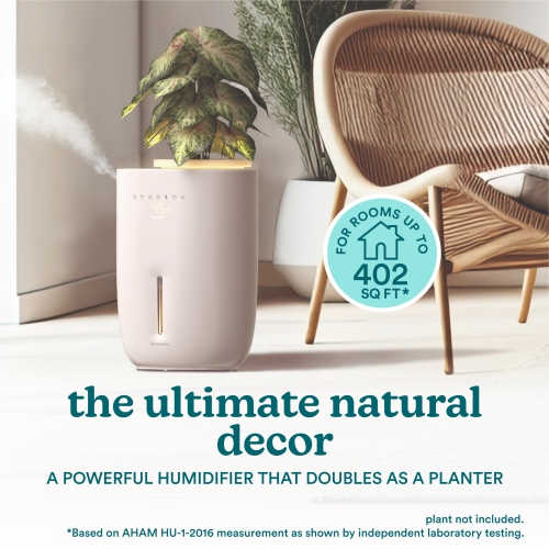 Homedics Nature Ultrasonic Warm & Cool Mist Humidifier - 60 hr Runtime
