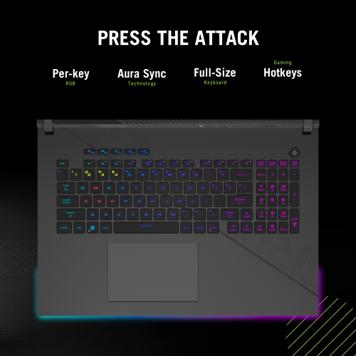 ASUS ROG Strix G18 Gaming Laptop ( 18” 240Hz/3ms WQXGA Display / AMD Ryzen 9 8940HX / NVIDIA GeForce RTX 5060 / 16GB / 1TB SSD / Wi-Fi 6E /