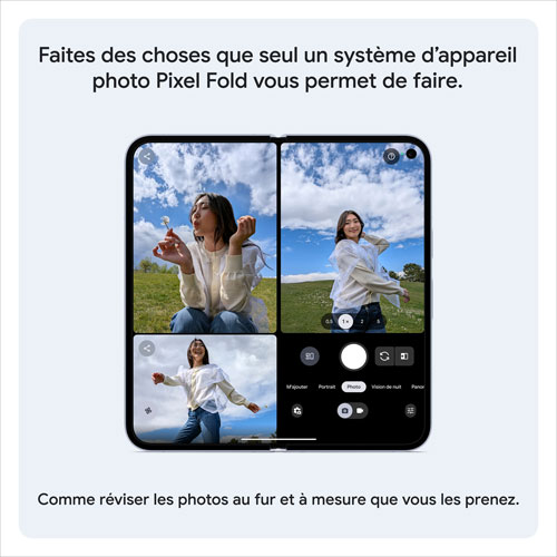Pixel 10 Pro Fold 512 Go de Google avec Koodo - Jade - Forfait Balance sélectionné