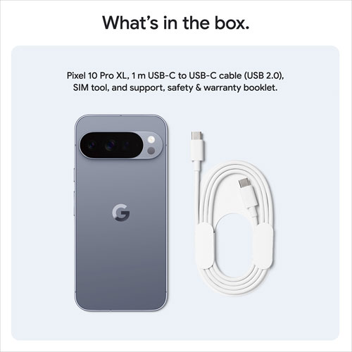 Pixel 10 Pro XL 256 Go de Google avec Freedom Mobile - Jade - Paiement Balance mensuel