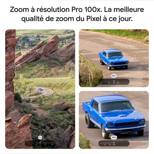 Pixel 10 Pro 256 Go de Google avec Freedom Mobile - Jade - Paiement Balance mensuel