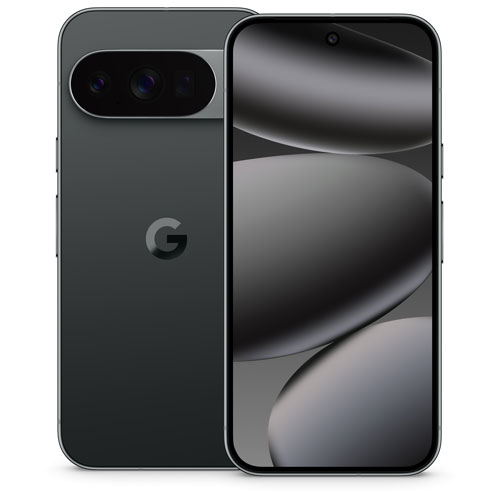 Pixel 10 Pro 256 Go de Google avec TELUS - Noir volcanique - Financement mensuel