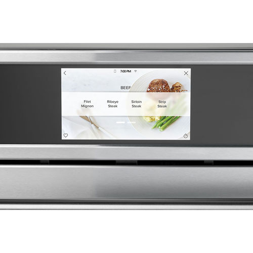 Café Smart 5-in-1 30" 1.7 Cu. Ft. Speed Electric Wall Oven with 120V Advantium (CSB913P2VS1) - Stainless